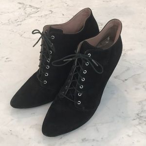 Belle by Sigerson Morrison Suede Lace Up Boots